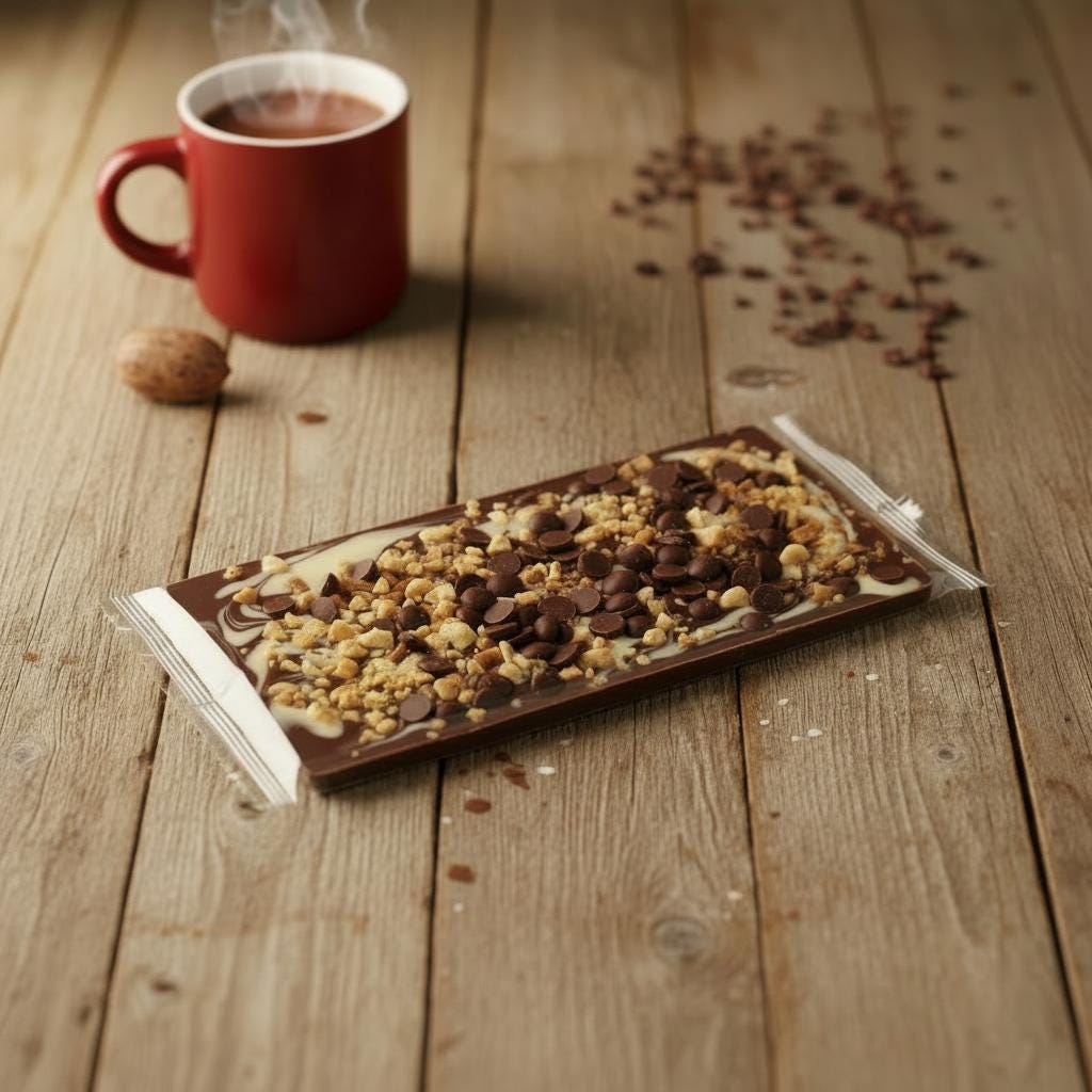 Caramel Galore Crunch Bar – Handmade 100g Loaded Chocolate Bar