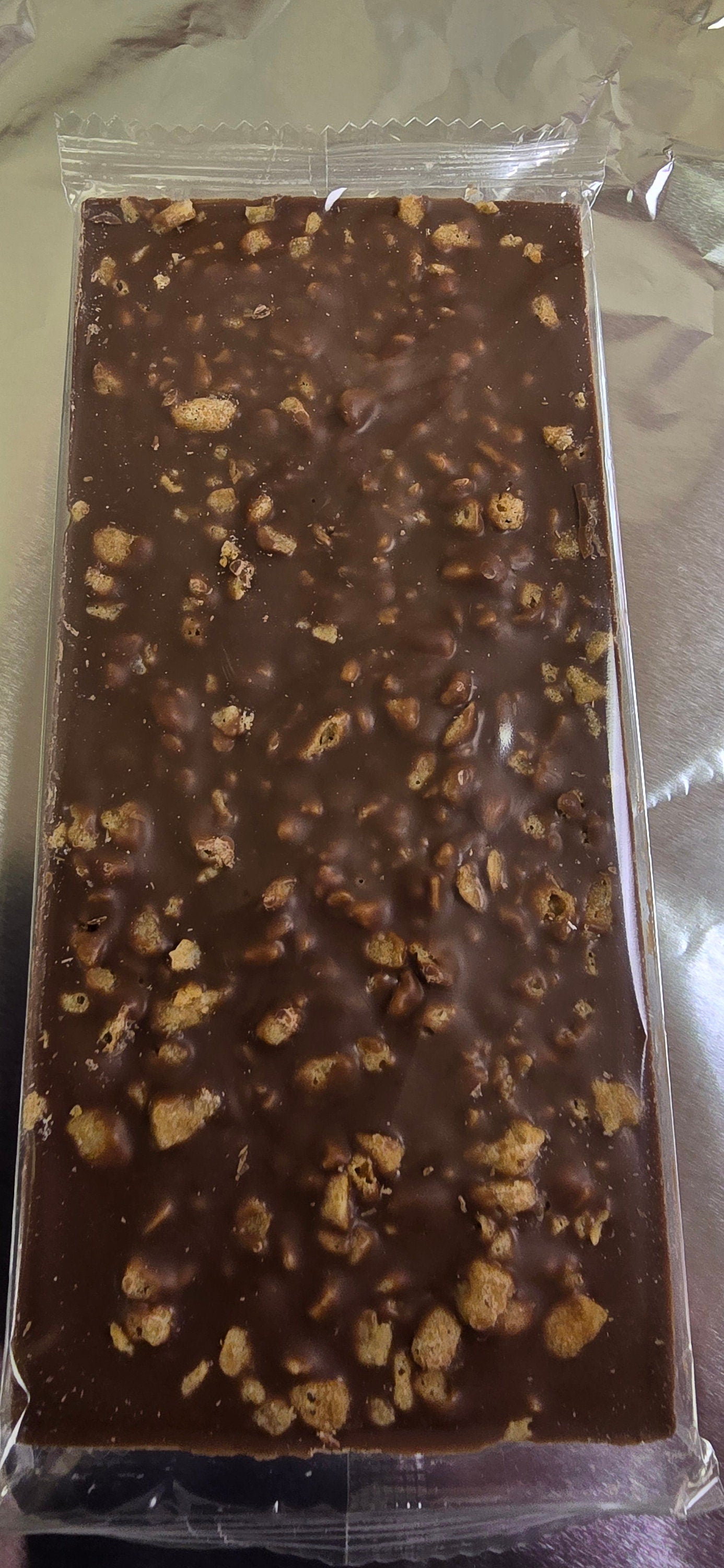 Handmade Belgian Chocolate Honeycomb Crunch.