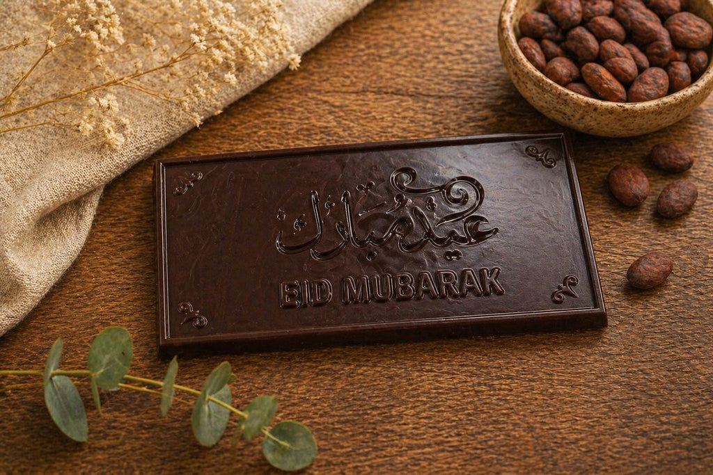 Eid Mubarak Chocolate bar 120g - Eid treat.