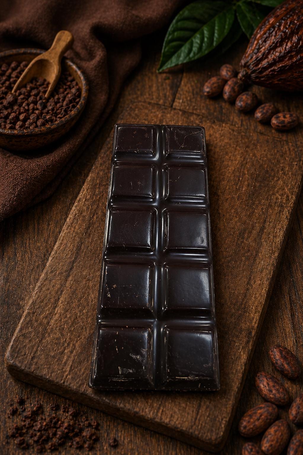 Handmade Belgian Chocolate bars - 40g foiled in Milk or dark chocolate.