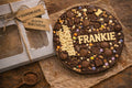 Giant 8 inch personalised chocolate pizza