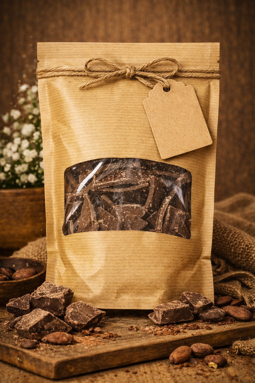 Broken Chocolate pouches 400g WHEN ITS GONE ITS GONE!